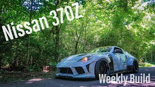 Stance Nissan 370Z!! Marble Wrapped, Widebody, Air Ride Equipped - Weekly Build