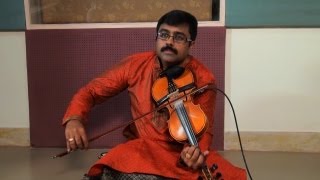 Violin performance by A. Jayadevan 