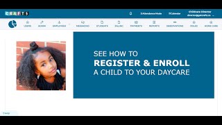 CRAFTS (Childcare Records, Attendance, & Financial Tracking System) video