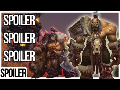 WHAT WILL GROMMASH DO IN BFA??? [Rexxar's dialogue]