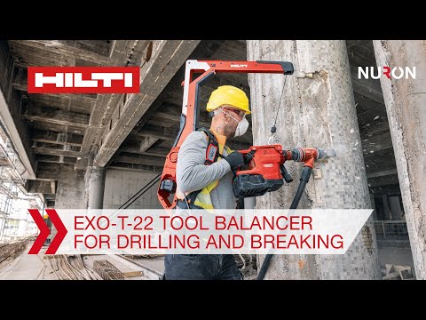 Hilti Nuron EXO-T-22 Tool Balancer for Heavy Rotary Hammers and Breakers - Features and Benefits