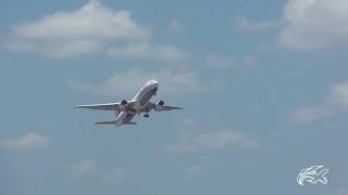 preview picture of video 'Amerijet International 763 Early Take off Rwy10'