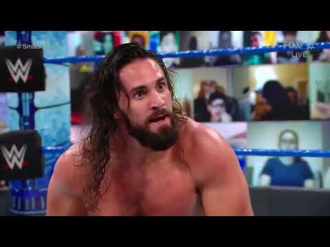 Seth Rollins vs Shinsuke Nakamura (Full Match Part 2/2) + Cesaro Returns