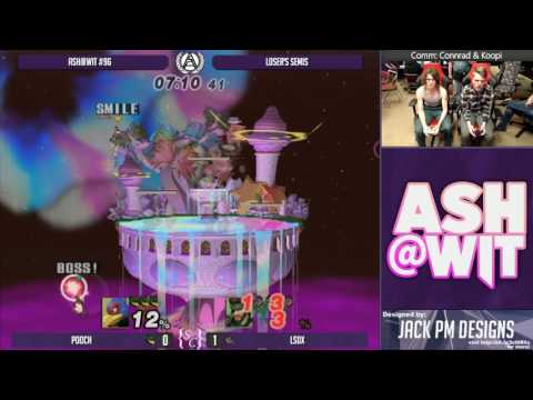 Pooch (Samus, Falco) vs LSDX (Snake) - ASH@WIT #96 PM Loser's Quarters