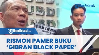 Bakal Dibagikan Gratis! Rismon Pamer Buku Gibran Black Paper sebelum Diperiksa Polisi