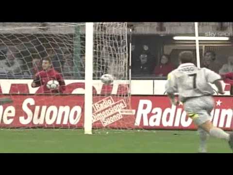 Serie A 2000-2001, day 03 Milan - Juventus 2-2 (Ambrosini, Shevchenko, Trezeguet, Conte)