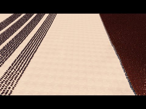 20,000 Spartans Vs Arrow Rain Ultimate Epic Battle Simulator UEBS