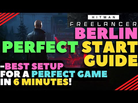 Hitman Freelancer: Berlin Deep Dive (Perfect Setup Guide)- All Safehouse Gear, Best Strategy #hitman