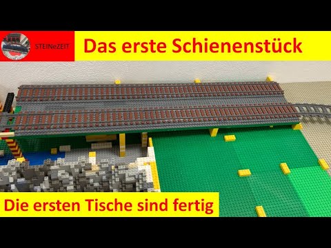 Dietmar´s Brick-World (171) Erste Tische und Gleise