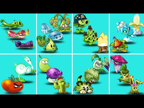 Tournament 08 Team Plant Vs 99 Zombie Neon NOOB x PRO x HACKER X GOLD -  PvZ 2 Team 03 Plant