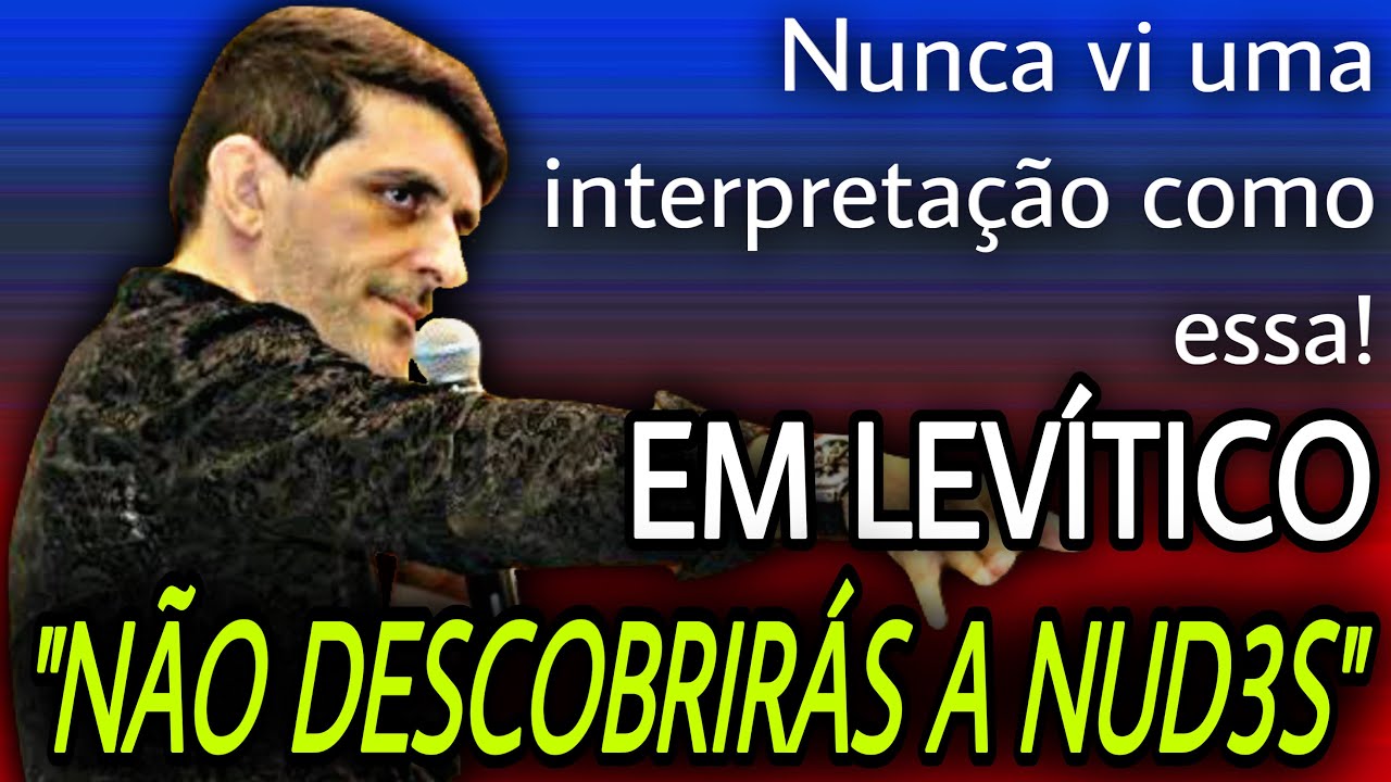 Ele simplesmente destruiu o livro de LEVÍTICO nunca vi alguém com falar como ele Yossef Akiva