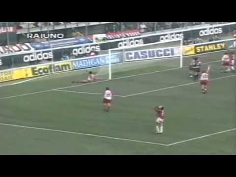 Serie A 1996-1997, day 22 Milan - Roma 1-1 (Vierchowod, Fonseca)