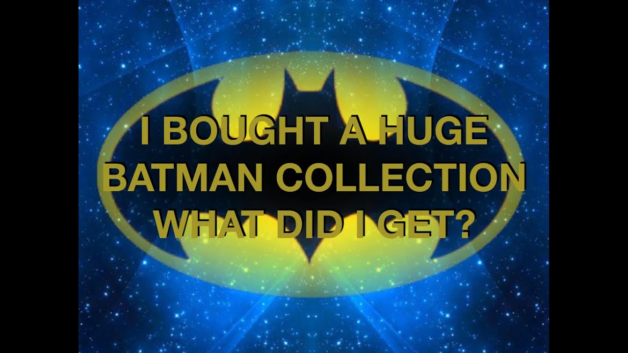 I Bought a Huge Batman Comic Book Collection