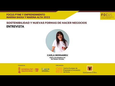 Entrevista a Carla Bernabeu | Focus Pyme y Emprendimiento Marina Baixa y Marina Alta 2022[;;;][;;;]