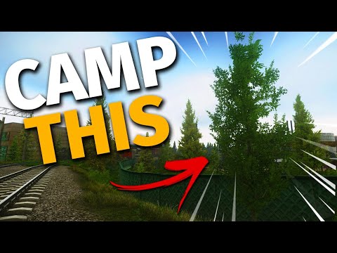 The Best Customs Camping Spots In Escape From Tarkov | How To Get In Trees | Tarkov Tips & Tricks