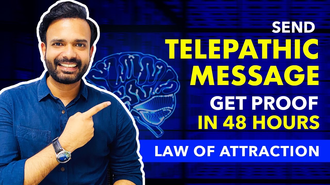TELEPATHY Works in 48 Hours ✅ Send A TELEPATHIC MESSAGE To Anyone | Law of Attraction