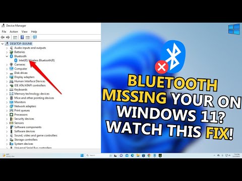 Bluetooth Not Showing In Device Manager On Windows 10 & 11| FIX Bluetooth On/Off Button Is Missing