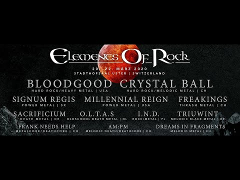 Trailer Elements of Rock 2020