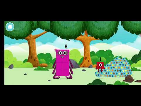 NUMBERBLOCKS 🎮 hide and seek full game episode 1 - cartoon educational games