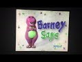 Barney Friends Barney Kids Flowers Plants School Say Goodbye Barney 1999