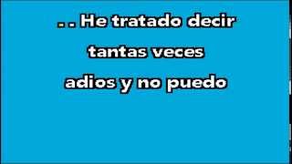 INTOCABLE Costumbre karaoke