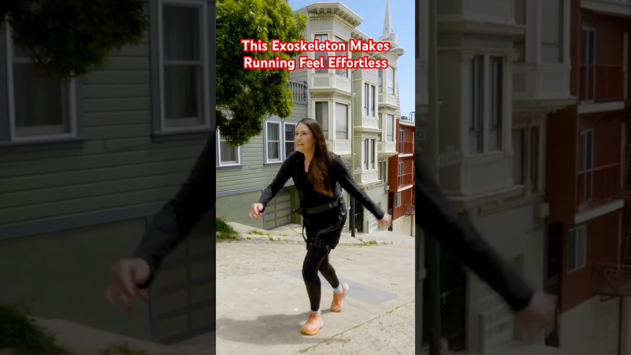 This Exoskeleton Makes Running Feel Effortless