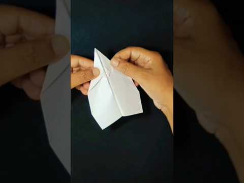 How to make an easy origami airplane/paper plane #diy #ytshorts #paperplane #papercraft #superfast