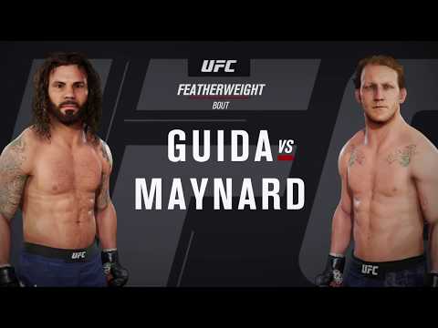 CLAY GUIDA vs. GRAY MAYNARD EA SPORTS UFC 3 CPU vs. CPU GAME PS4