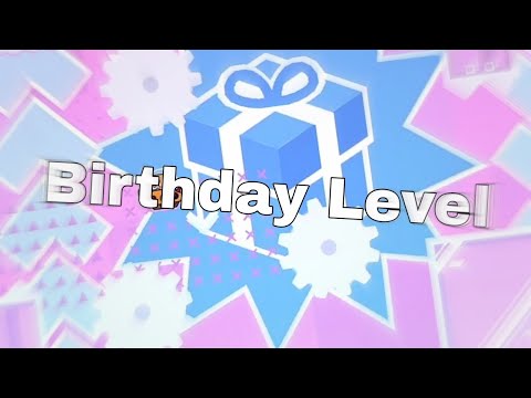 Geometry Dash Birthday Invitations