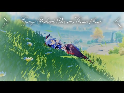 Ganyu Radient Dreams Theme [1 Hour Music] | Genshin Impact