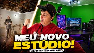 MEU NOVO ESTÚDIO FICOU PRONTO + Vlog da semana agitada