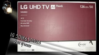LG 50UK6300LLB UHD TV Review Deutsch