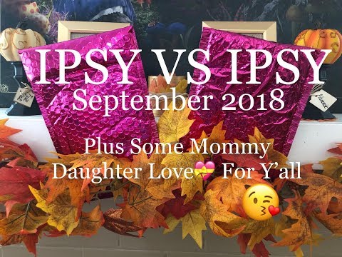 Ipsy VS Ipsy September 2018|Showing Some Love 💝