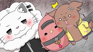 【手描き】【Engsub】煽っても鼻で笑われるころさんa dog that got sneered at【hiro/切り抜き/Hololive】jimakufin