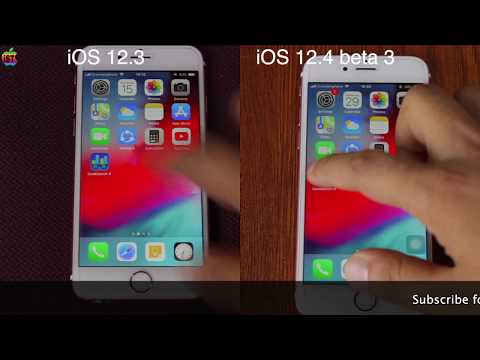 iOS 12.4 beta 3 vs iOS 12.3.1 speed test on iPhone 6s | ISuperTech