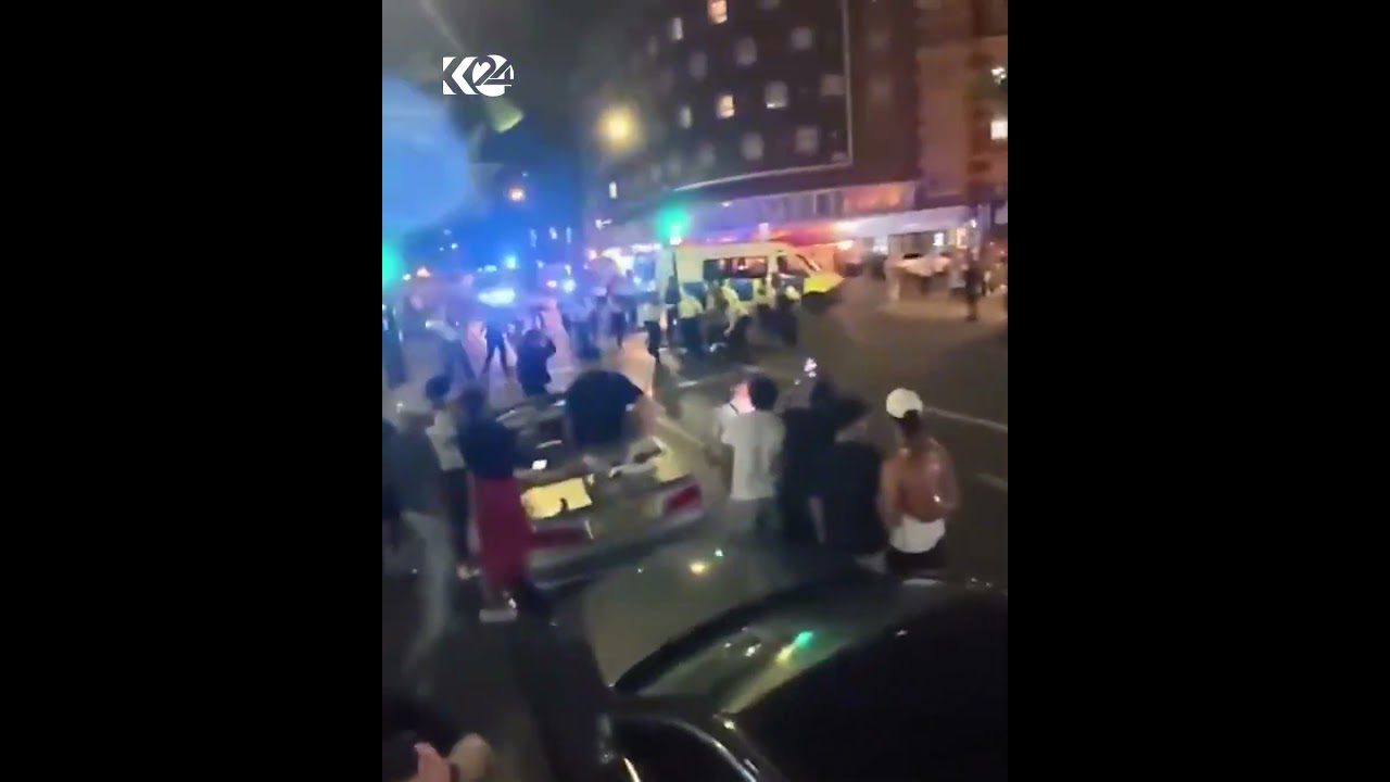 ڤیدیۆ | پۆلیس راودەنێن؛ھاندەرانی مەغریب دوای دۆڕانی ھەڵبژاردەکەیان چ بەزمێکیان لە شەقامەکانی لەندەن ناوەتەوە