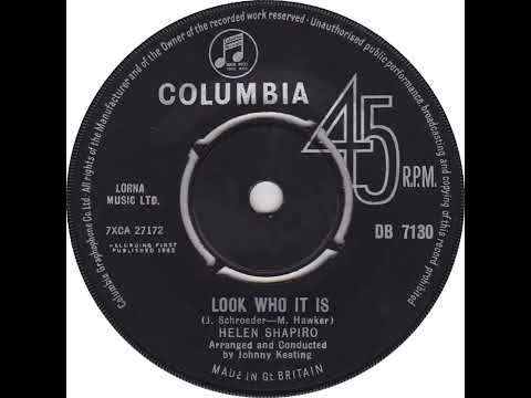 UK New Entry 1963 (229) Helen Shapiro - Look Who It Is