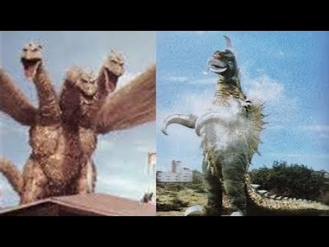 The Terror-Beasts of Zone Fighter | King Ghidorah and Gigan scenes (Part 1/2)