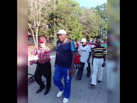 ANCI COLOMBIA desfile por el 1ro de mayo en celebración al centenario del comandante en jefe