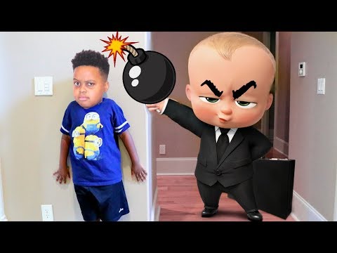 BOSS BABY vs Shiloh! - Shasha and Shiloh - Onyx Kids