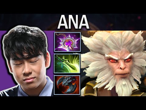 Monkey King Dota 2 Gameplay Ana with 22 Kills - Butterfly