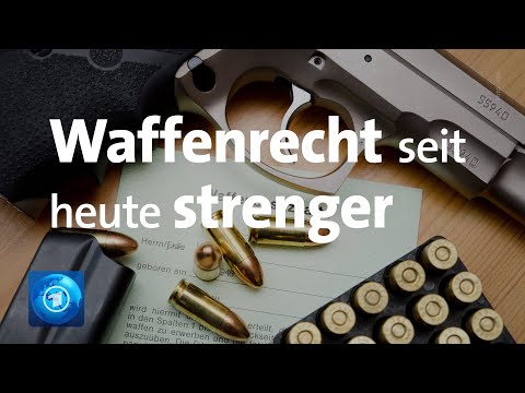 Schärferes Waffenrecht tritt in Kraft