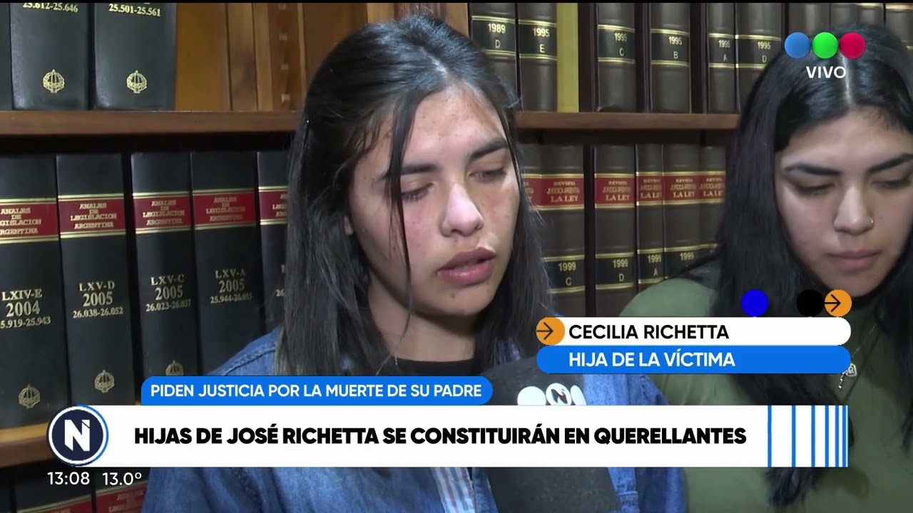 EL DOLOR DE LAS HIJAS DEL TRABAJADOR FALLECIDO