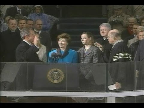 Jan. 20, 2001: Inaugural Ceremonies for George W. Bush