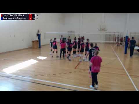 29.4.2022., PH ML. KADETKINJE, GRUPA C, OK KITRO VARAŽDIN - ŽOK FERIVI VIŠNJEVAC