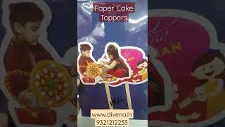 Raksha Bandhan Chocolate Moulds, Toppers, Chocolate Stickers
