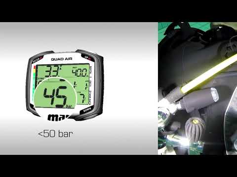 Video Review of the Mares Quad Air with LED Tank Module