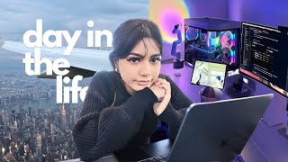 I went on a solo influencer trip to LA (while coding part-time)🧍♀️