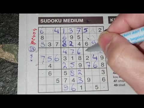 Eleventh week Lockdown! (#2404) Medium Sudoku puzzle. 03-02-2021