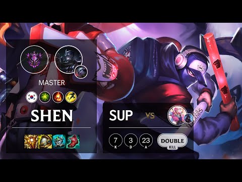 Shen Support vs Seraphine - KR Master Patch 11.4